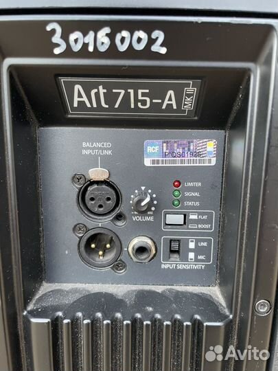 Активные колонки rcf 715 mk2