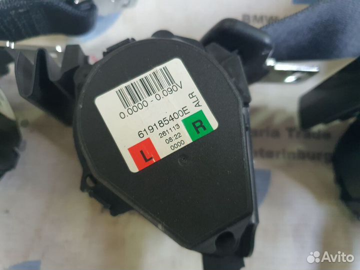 Задние ремни безопасности BMW F30