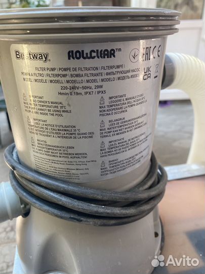 Насос для бассейна бу