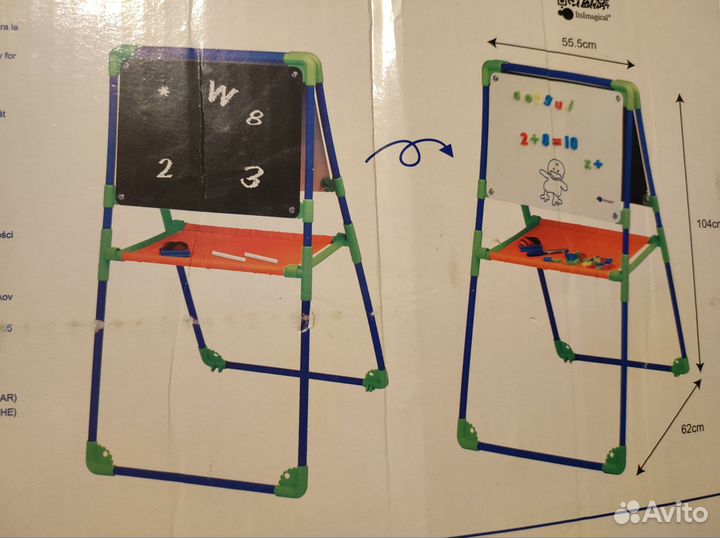 Доска для рисования 2хсторонняя(Испания)