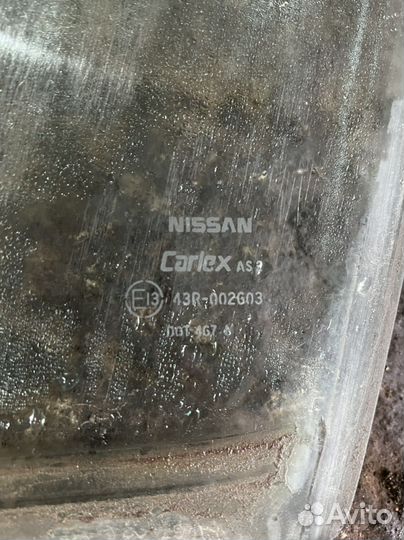 Nissan almera n15 переднее стекло