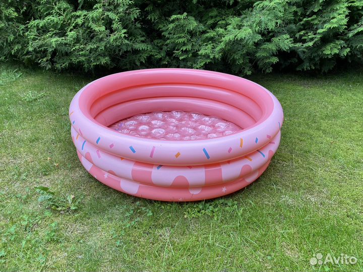 Бассейн детский надувной Пончик