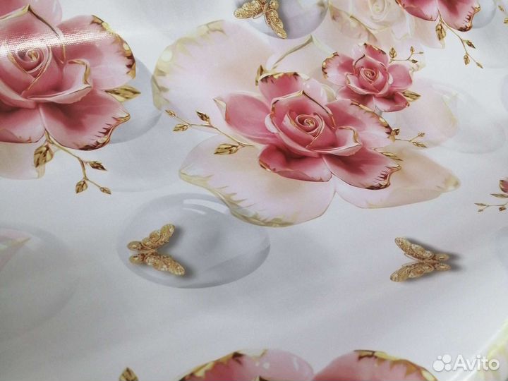 Клеенка белая на стол