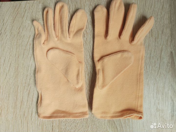 Перчатки хлопковые косметические для крема