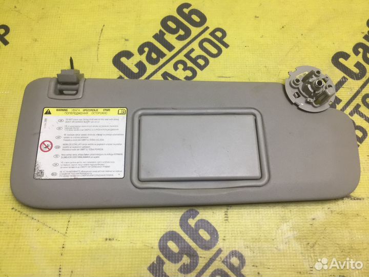 Солнцезащитный козырек правый Chevrolet Cruz