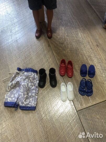 Кен пляжный с одеждой друг барби