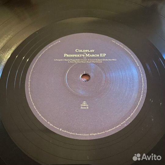 Виниловая пластинка Coldplay - Prospekt's March (B