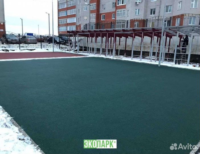 Бесшовное резиновое покрытие
