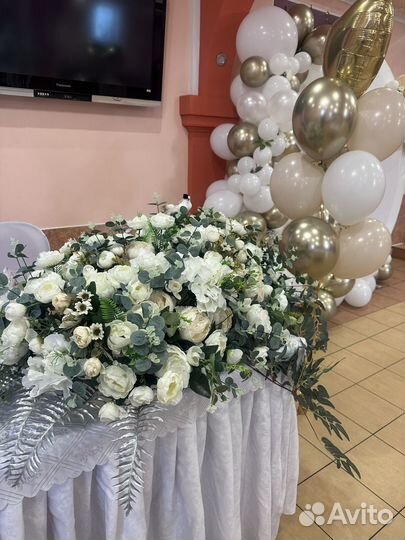 Свадебный декор аренда (стойки на свадебный стол)