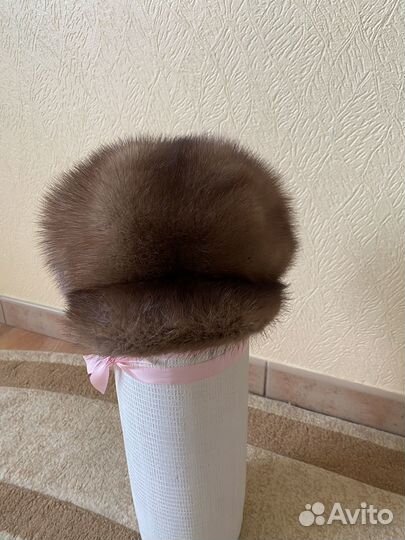 Берет женский норковый