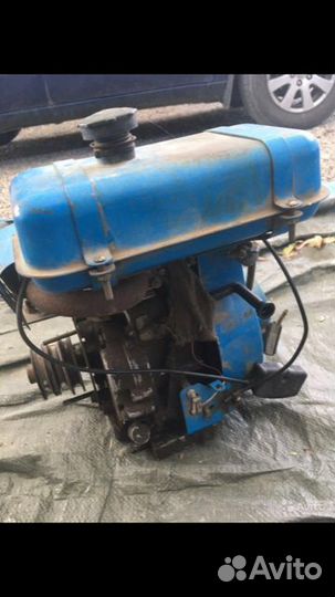 Мотор для мотоблока Нева, плуг