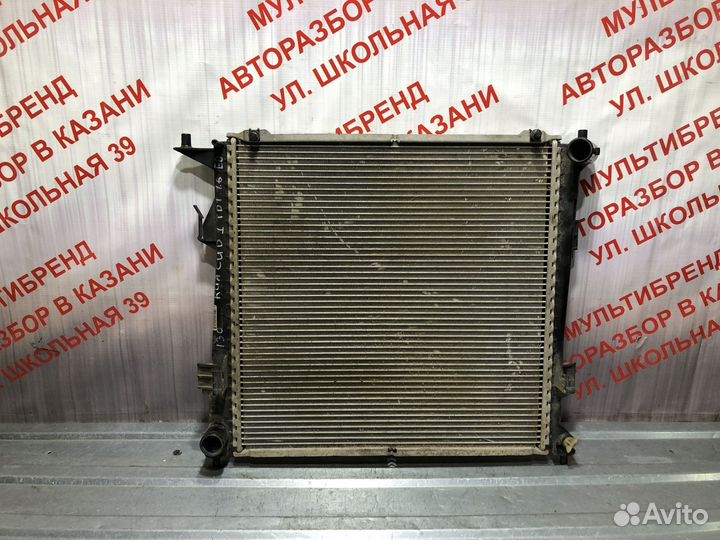 Радиатор охлаждения Киа Сид 1 мт дизель