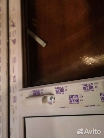 Дверь пластиковая б/у балконная