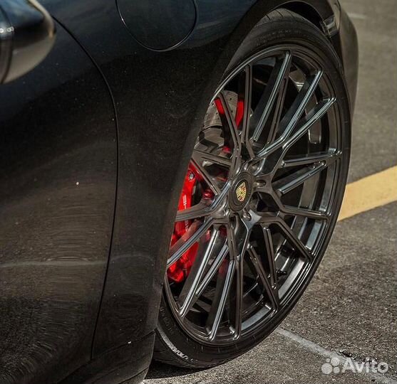 Кованые диски GT Performance R20 на Porsche 718