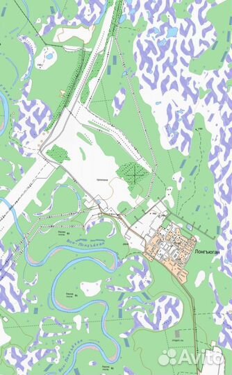Карта янао для Garmin