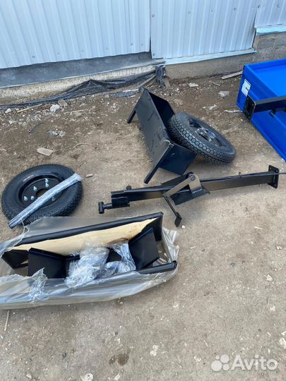 Телега для мотоблока forza, 2-х. местн. 500кг