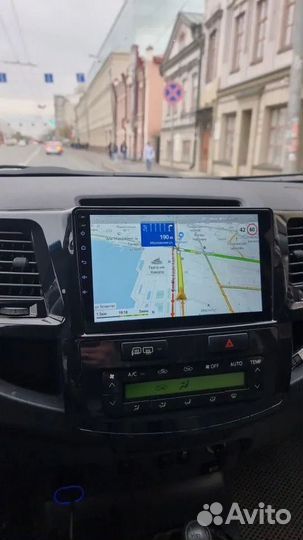 Магнитола TopWay TS7 на Toyota Hilux Pick Up 7