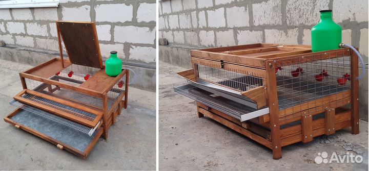 Клетки для перепелов по Госту в полной комплектаци