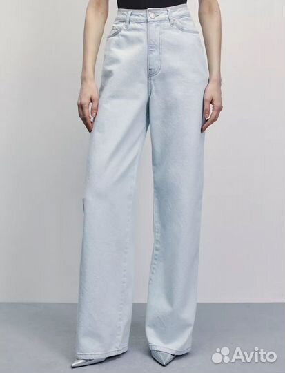 Джинсы широкие zarina 42