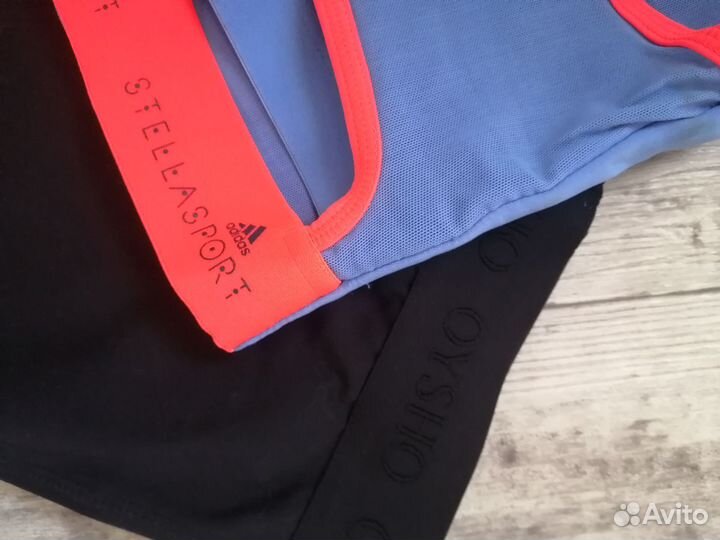 Спортивный топик и велосипедки. Р. S