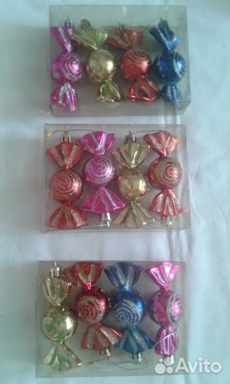 Новогодние шары разные