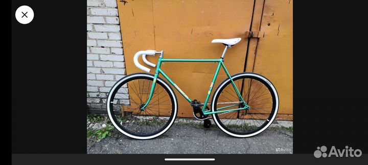 Велосипед кастом хвз Старт Шоссе fixed gear