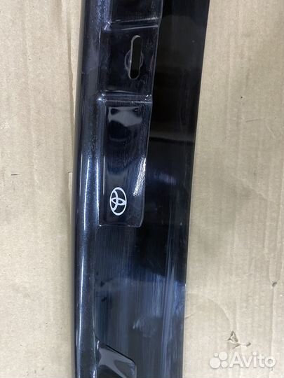 Дефлектор капота land cruiser 200 2014г мухобойка