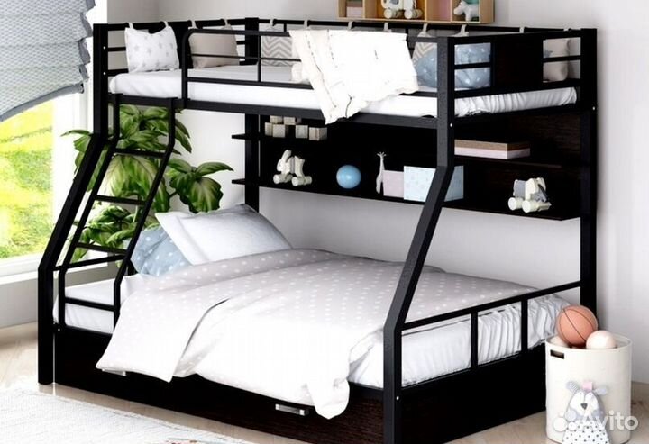 Детская кровать двухъярусная