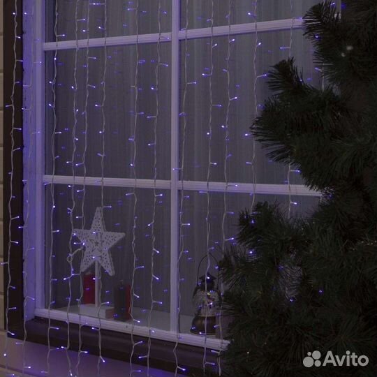 Гирлянда занавес