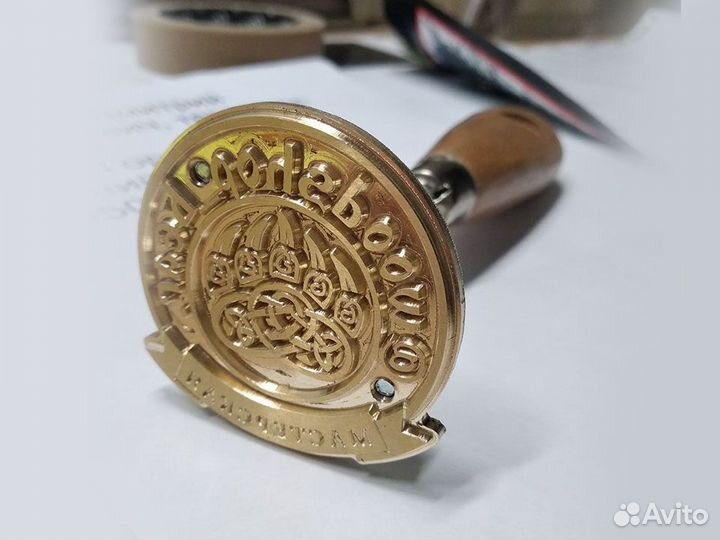 Штампы, печати, клише для горячего тиснения