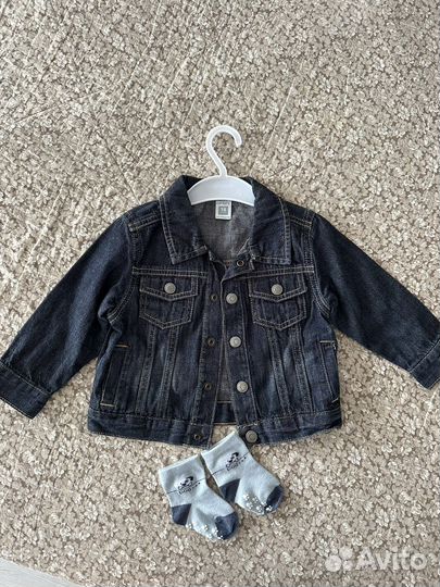 Джинсовая куртка carters