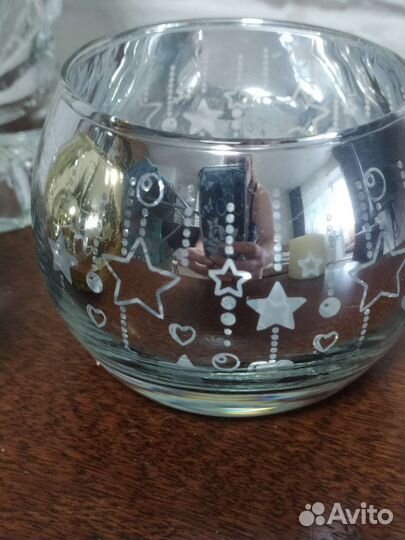 Подсвечник стекло