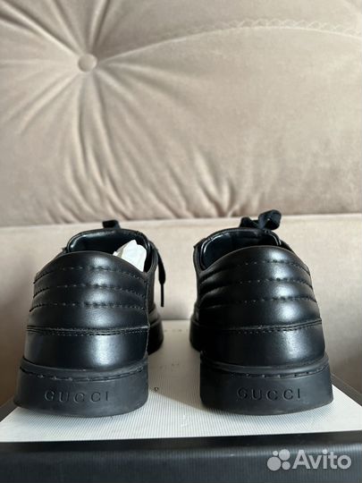 Кеды Gucci GG Supreme Black оригинал