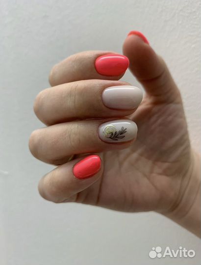 Маникюр покрытие гель лак педикюр