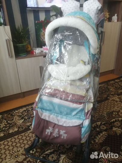 Санки коляска Ника 7 3