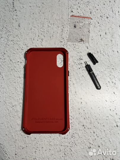 Противоударный чехол для iPhone X/XS, Element Case