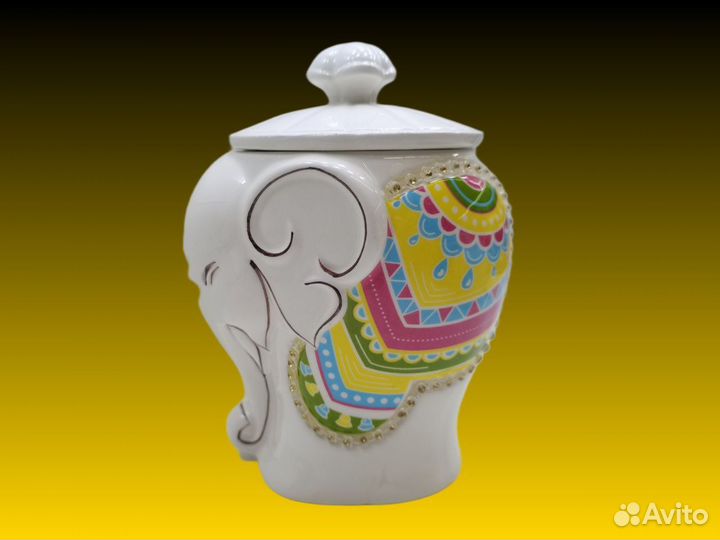 П.5165 Сувенирная сахарница Слон