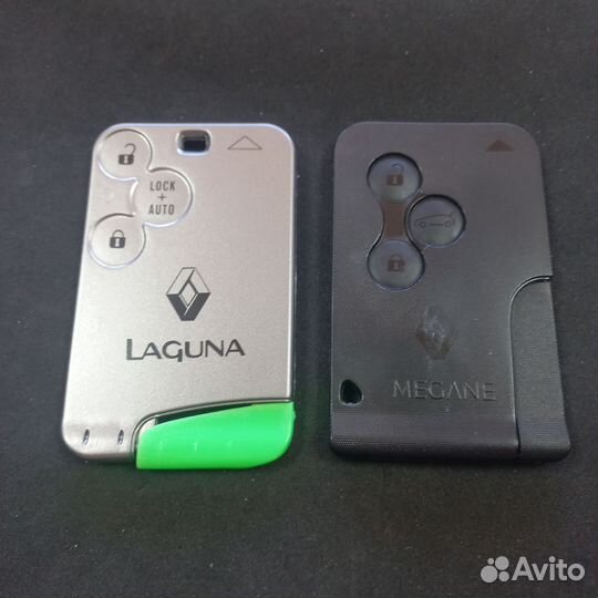 Корпус ключ карты renault
