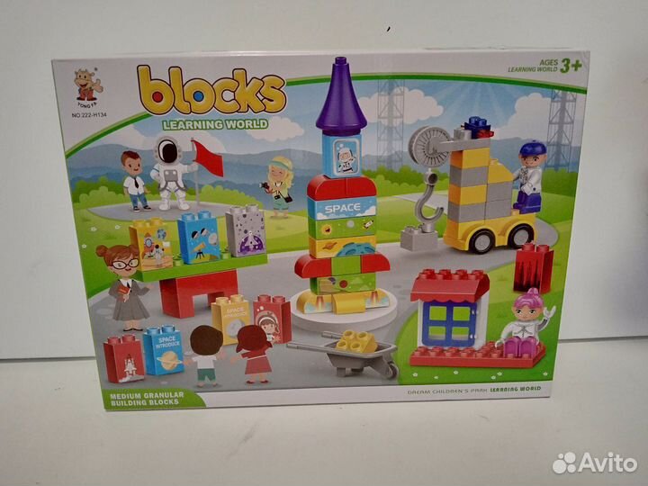 Конструктор аналог lego дупло