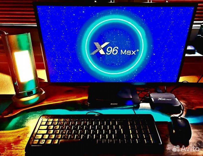 Тв приставка x96max+ 4 32 + версия для компьютера