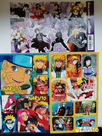 Наклейки Наруто
