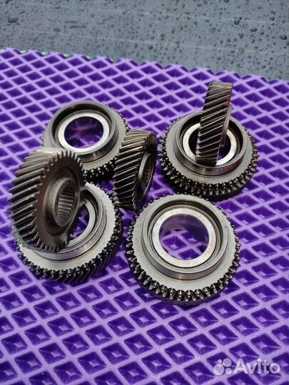 Пятая передача 35/52, 37/50, 39/48 МКПП VW skoda