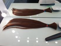 Волосы для наращивания 50 см от резинки