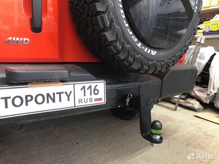 Фаркоп Танк 300 легкосъемный квадрат 2,5т