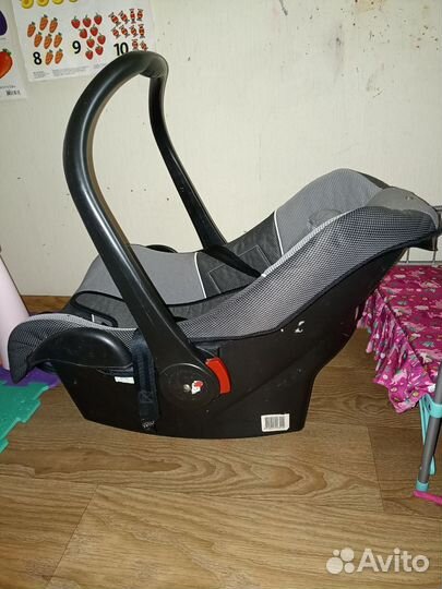 Детская автолюлька Мишутка до 9 кг