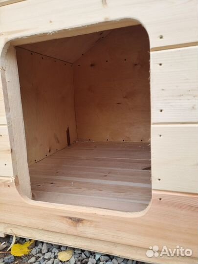 Будка для собаки утепленная