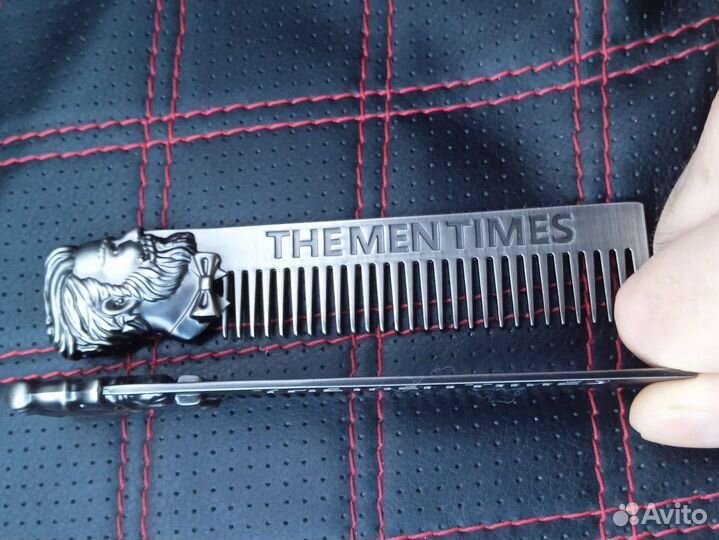 Расческа мужская для волос и бороды