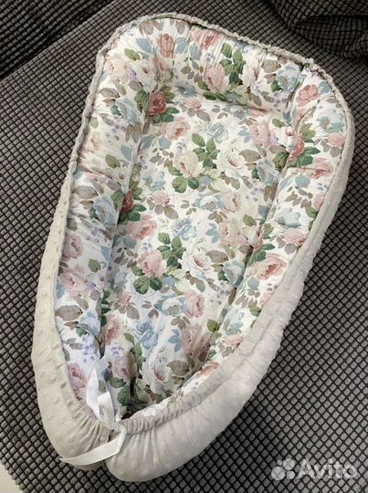 Кокон гнездышко двухсторонний для младенца