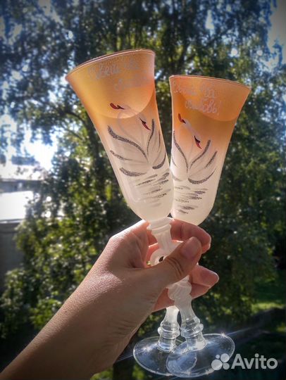 Свадебные бокалы