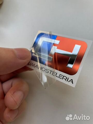 Изготовление метал. наклеек (металлостикеров)